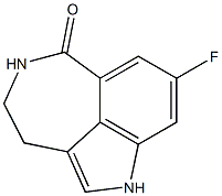 8-fluoro-1,3,4,5-tetrahydro-azepino[5,4,3-cd]indol-6-one